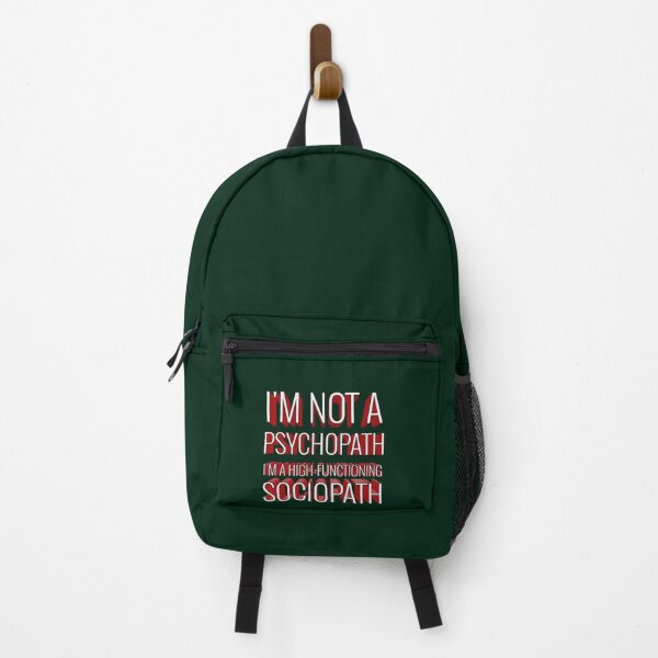 Item preview, I_m not a psychopath text designed and sold by LucasytMaverick.