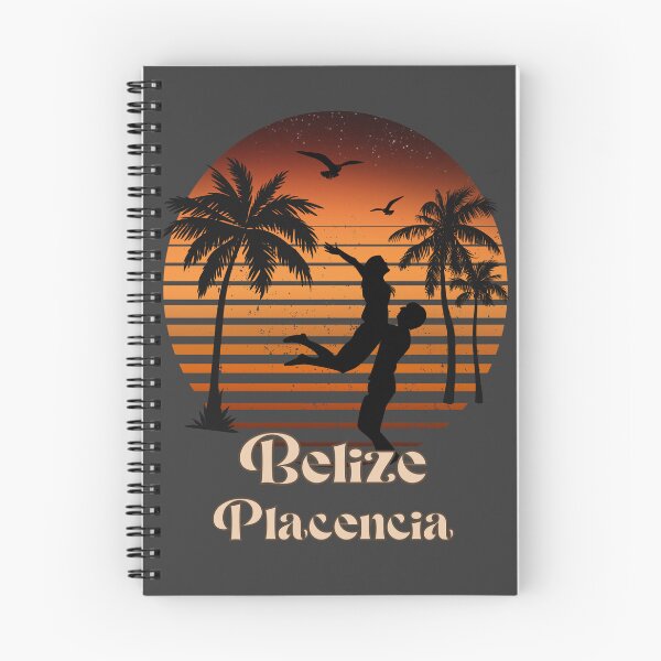 Item preview, Belize Placencia retro sunset palm trees designed and sold by TipTopTapo.