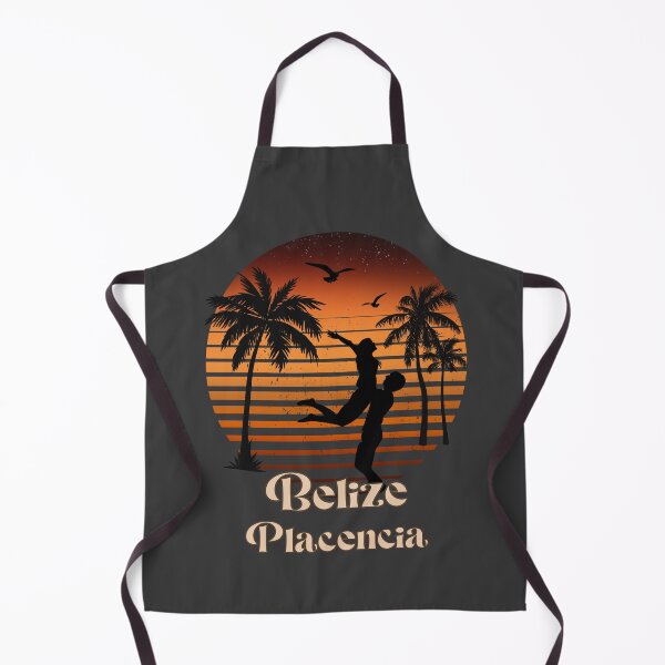 Item preview, Belize Placencia retro sunset palm trees designed and sold by TipTopTapo.