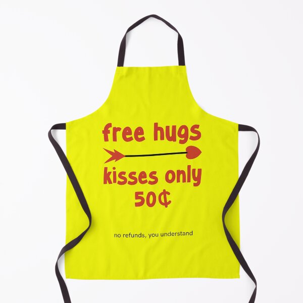 Item preview, Free Hugs, kisses are 50 cents designed and sold by Blended Designs ⭐⭐⭐⭐⭐.