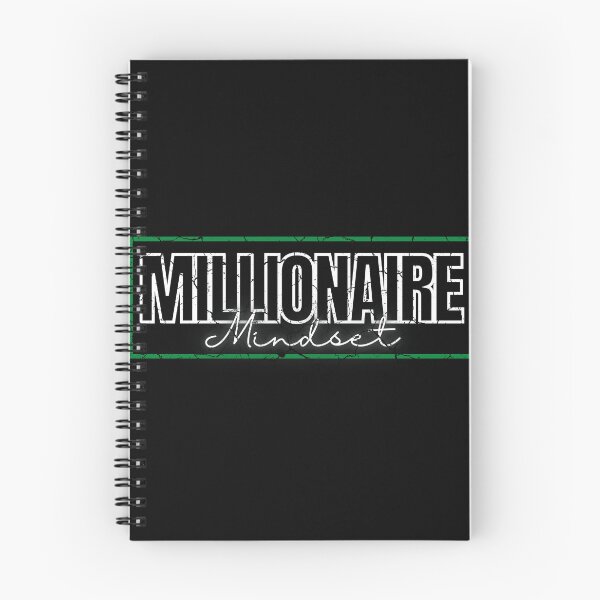 Item preview, Millionaire Mindset green frame poster modified distressed designed and sold by KingsManKind.
