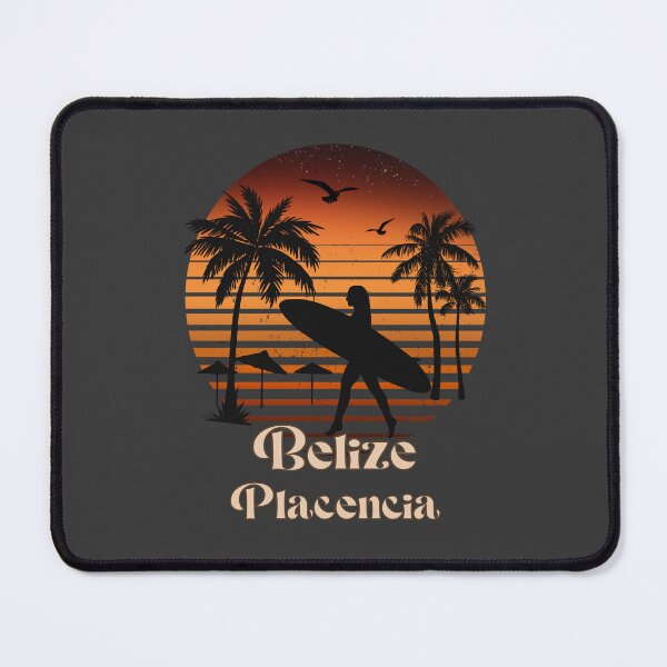 Item preview, Belize Placencia retro sunset palm trees designed and sold by TipTopTapo.