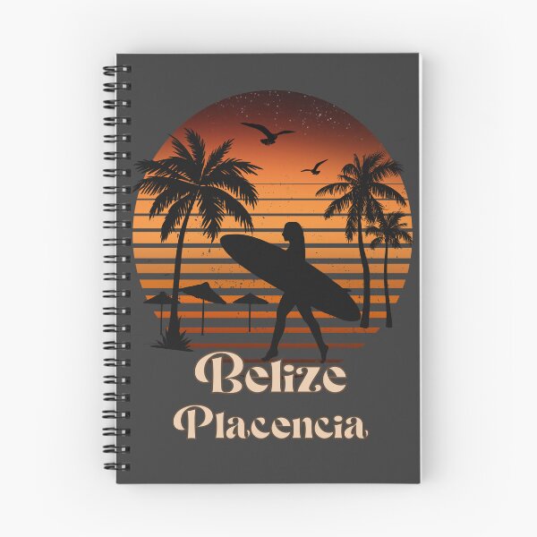 Item preview, Belize Placencia retro sunset palm trees designed and sold by TipTopTapo.
