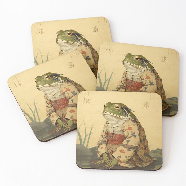 Item preview, Vintage Japanese Unimpressed Frog  designed and sold by Vanover Designs.