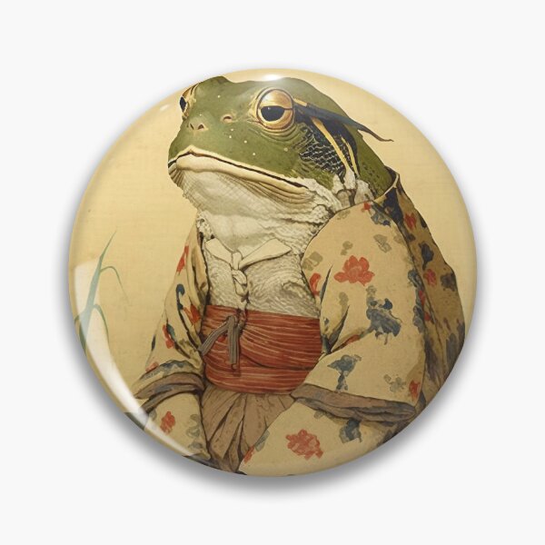 Item preview, Vintage Japanese Unimpressed Frog  designed and sold by Vanover Designs.