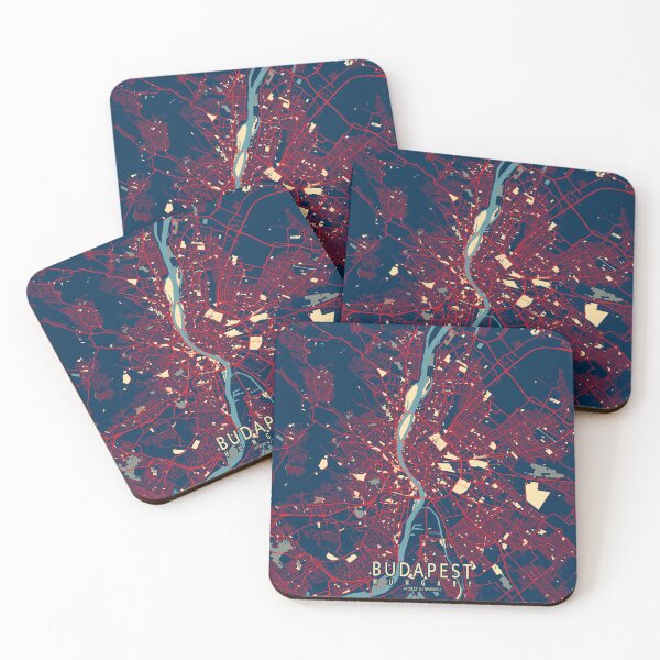 Item preview, Budapest City Map of Hungary - Hope designed and sold by deMAP.