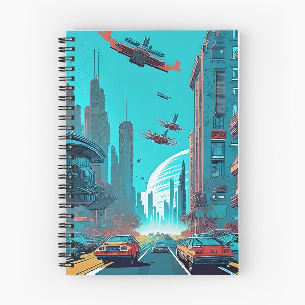 Item preview, Futuristic Cityscape No5 designed and sold by angelisart.