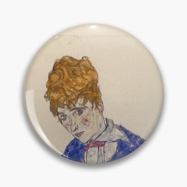 Item preview, Egon Schiele Portrait of the Artist’s Wife Seated, Holding Her Right Leg designed and sold by TeeARTHY.