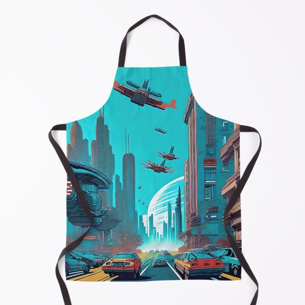 Item preview, Futuristic Cityscape No5 designed and sold by angelisart.