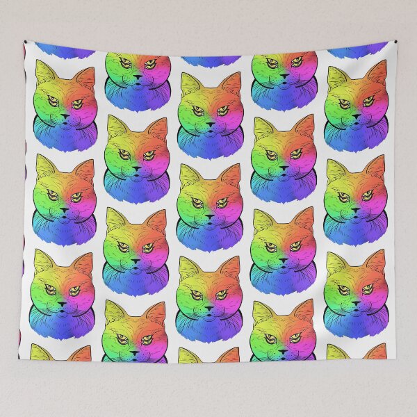 Item preview, The Color Spectrum Cat designed and sold by missmann.