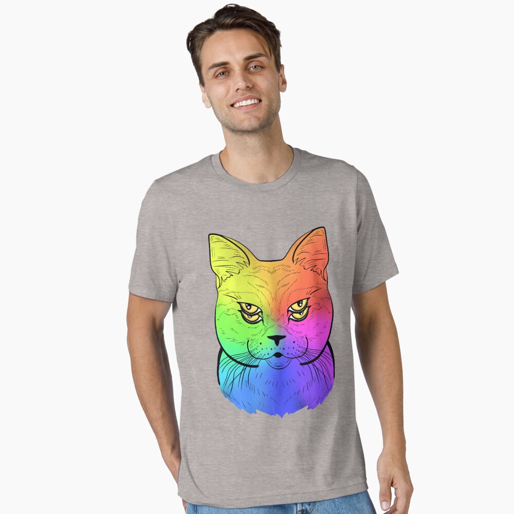 クラシックTシャツ The Color Spectrum Cat