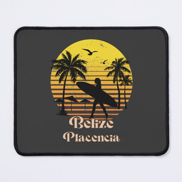 Item preview, Belize Placencia retro sunset palm trees designed and sold by TipTopTapo.
