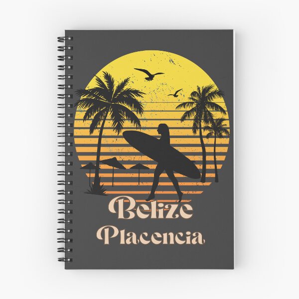 Item preview, Belize Placencia retro sunset palm trees designed and sold by TipTopTapo.