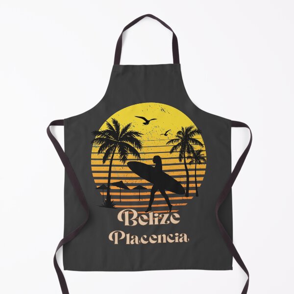 Item preview, Belize Placencia retro sunset palm trees designed and sold by TipTopTapo.