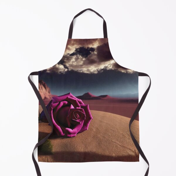 Item preview, Rose in the Desert: A Vibrant Wall Decor Piece designed and sold by Santisan.