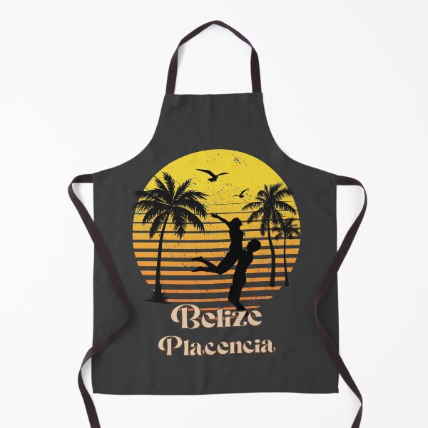 Item preview, Belize Placencia retro sunset palm trees designed and sold by TipTopTapo.