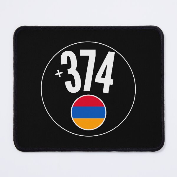 Item preview, ARMENIA country code +374 badge designed and sold by LeddsoDello.