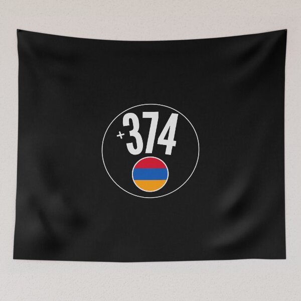 Item preview, ARMENIA country code +374 badge designed and sold by LeddsoDello.