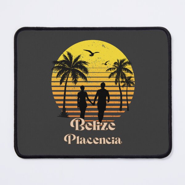 Item preview, Belize Placencia retro sunset palm trees designed and sold by TipTopTapo.