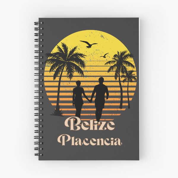 Item preview, Belize Placencia retro sunset palm trees designed and sold by TipTopTapo.