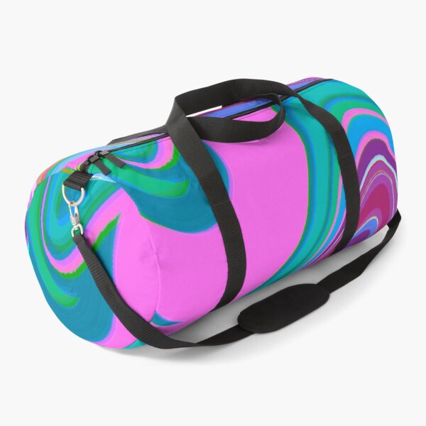 Item preview, Modern Liquid Swirl Abstract Pattern Vibrant Neon Blue, Blue Tones, Pink and Blue, Purple, Pink Tones, Marble Multicolor Design designed and sold by theprintedclub.