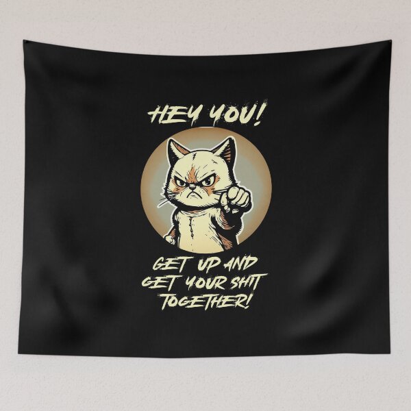 Item preview, Hey you, get your shit together designed and sold by rodmendonca.
