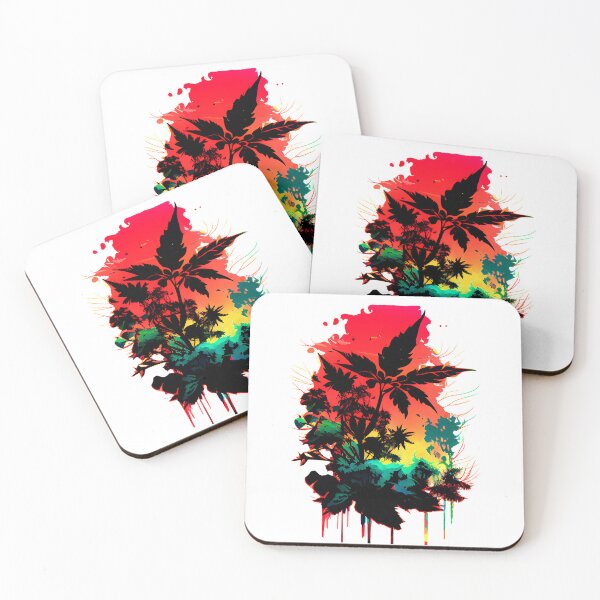 Item preview, cannabis art designed and sold by ArtificialGenes.