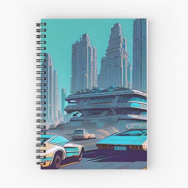 Item preview, Futuristic Cityscape No6 designed and sold by angelisart.