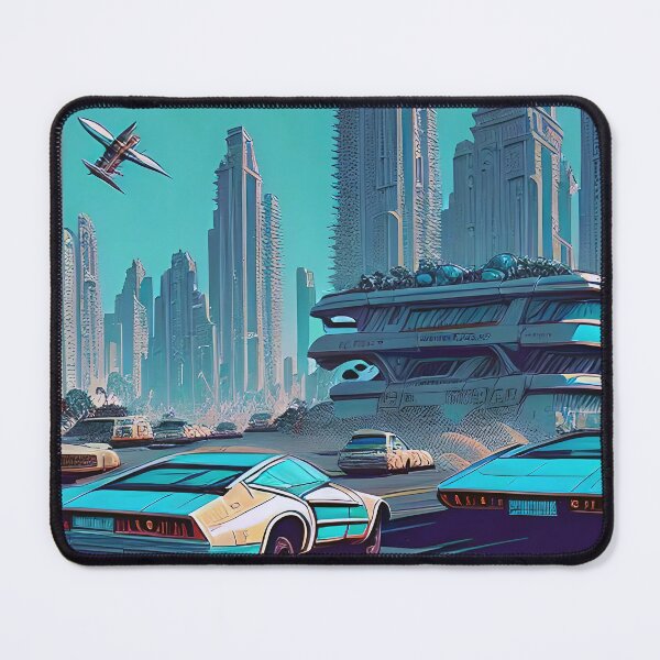 Item preview, Futuristic Cityscape No6 designed and sold by angelisart.