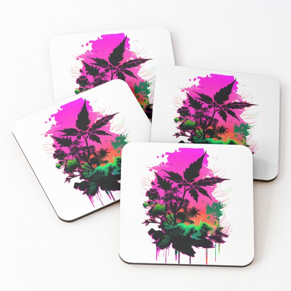 Item preview, cannabis art designed and sold by ArtificialGenes.