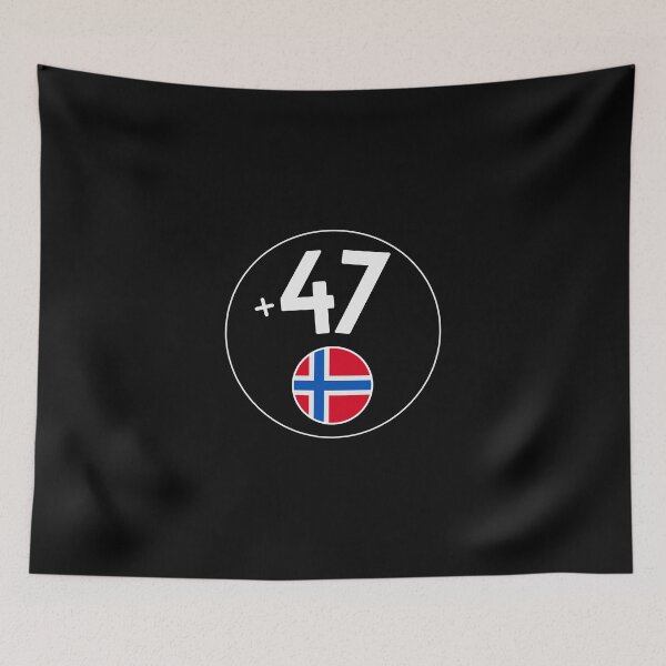 Item preview, NORWAY country code +47 badge designed and sold by LeddsoDello.
