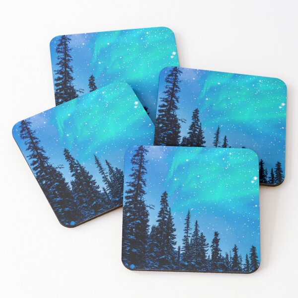 Item preview, BEAUTIFUL BLUE NORTHERN LIGHTS designed and sold by MJ96-PRO.