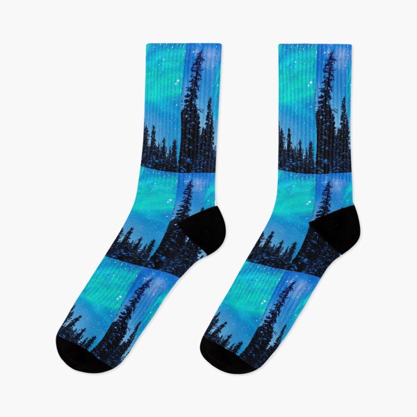 Item preview, BEAUTIFUL BLUE NORTHERN LIGHTS designed and sold by MJ96-PRO.
