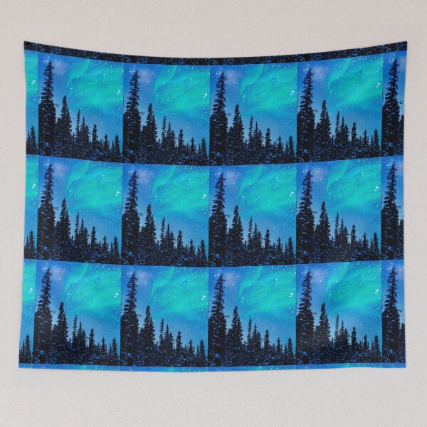 Item preview, BEAUTIFUL BLUE NORTHERN LIGHTS designed and sold by MJ96-PRO.
