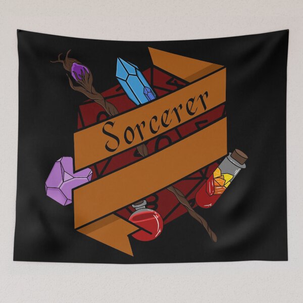 Item preview, Sorcerer D20! designed and sold by HumbleAStore.