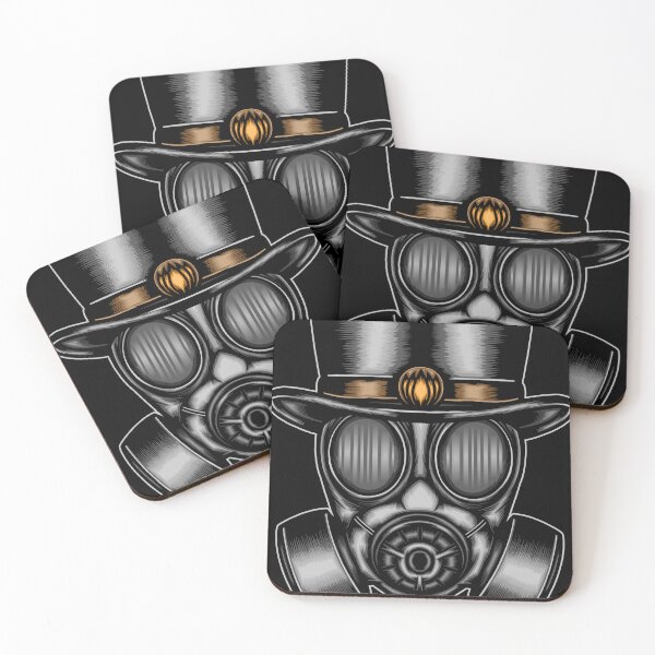 Item preview, Gas mask with hat designed and sold by WODEXZ.