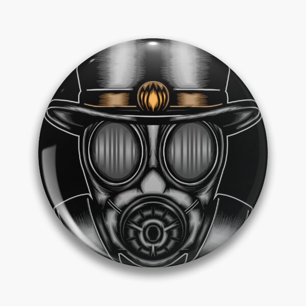 Item preview, Gas mask with hat designed and sold by WODEXZ.