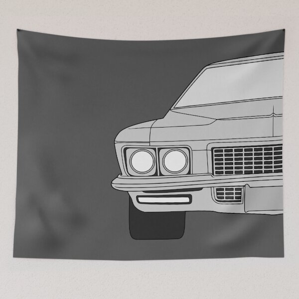 Item preview, Buick Riviera 1971-1973 third generation silver designed and sold by EdimDesign.