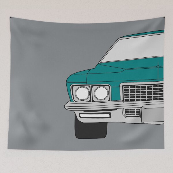 Item preview, Buick Riviera 1971-1973 third generation turquoise designed and sold by EdimDesign.