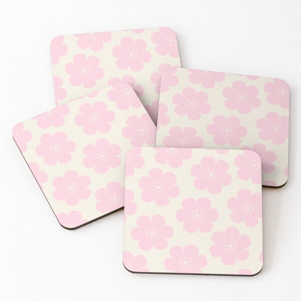 Item preview, Baby Pink Sakura Flower Blossoms off white background designed and sold by GemsAnatomy.