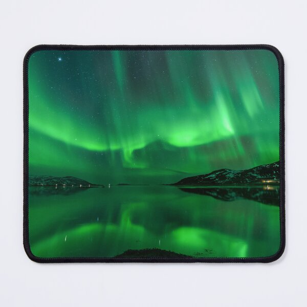 Item preview, BEAUTIFUL GREEN NORTHERN LIGHTS designed and sold by MJ96-PRO.