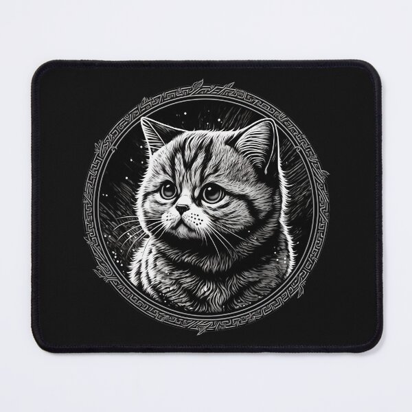 Item preview, Cute Black and white Munchkin cat designed and sold by KIDEnia.