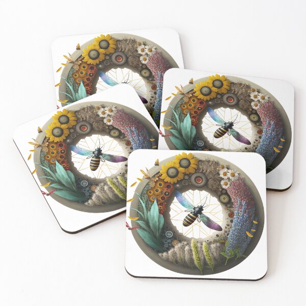 Item preview, Seasons insect pollinator invertebrates soil fertility designed and sold by ArtShanth.