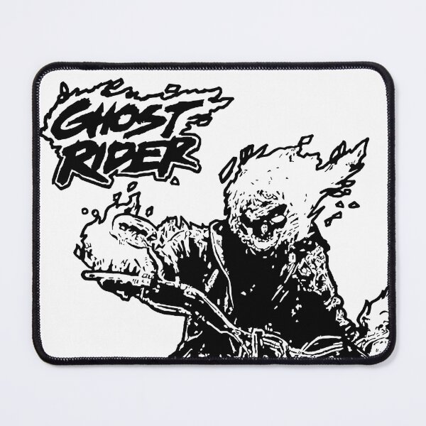 Item preview, Ghost Rider: variation 1 (black & white / with title) designed and sold by CultBuzz.