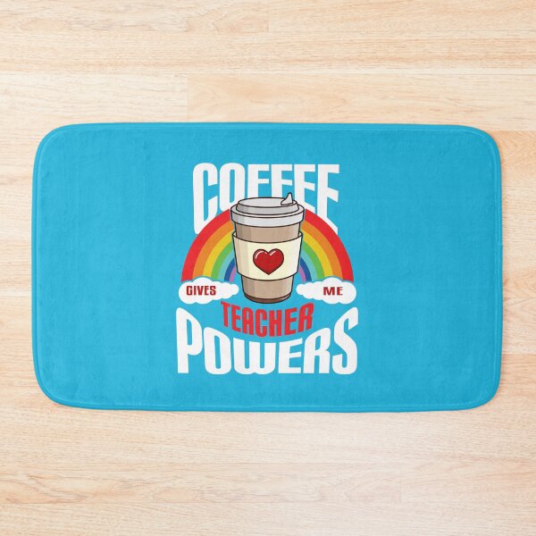 Item preview, Coffee Give Me Teacher Powers - Coffee Teacher  National Coffee Day - Add Coffee designed and sold by Luvjesus2.