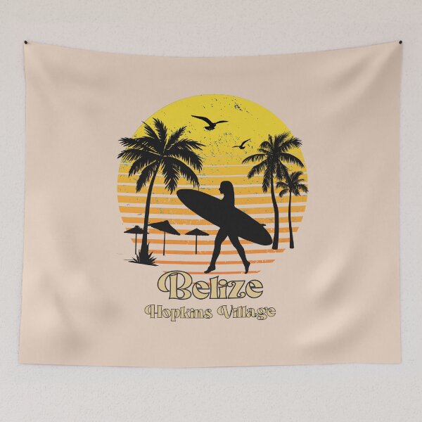 Item preview, Pueblo de Hopkins de Belice designed and sold by TipTopTapo.
