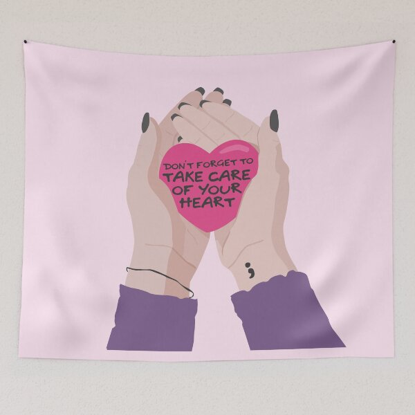 Item preview,  Don't Forget to Take Care of Your Heart Mental Health designed and sold by dailycake.