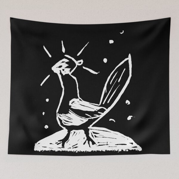 Item preview, Magpie – Linocut designed and sold by ABCmicrogrants.