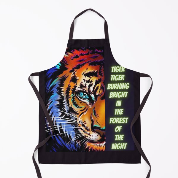 Item preview, Tiger tiger burning bright in the forest of the night designed and sold by Arteartz.