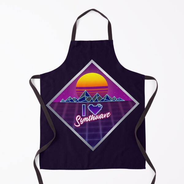 Item preview, I LOVE SYNTHWAVE ❤ Diamond designed and sold by Mannaz Creative Shop.